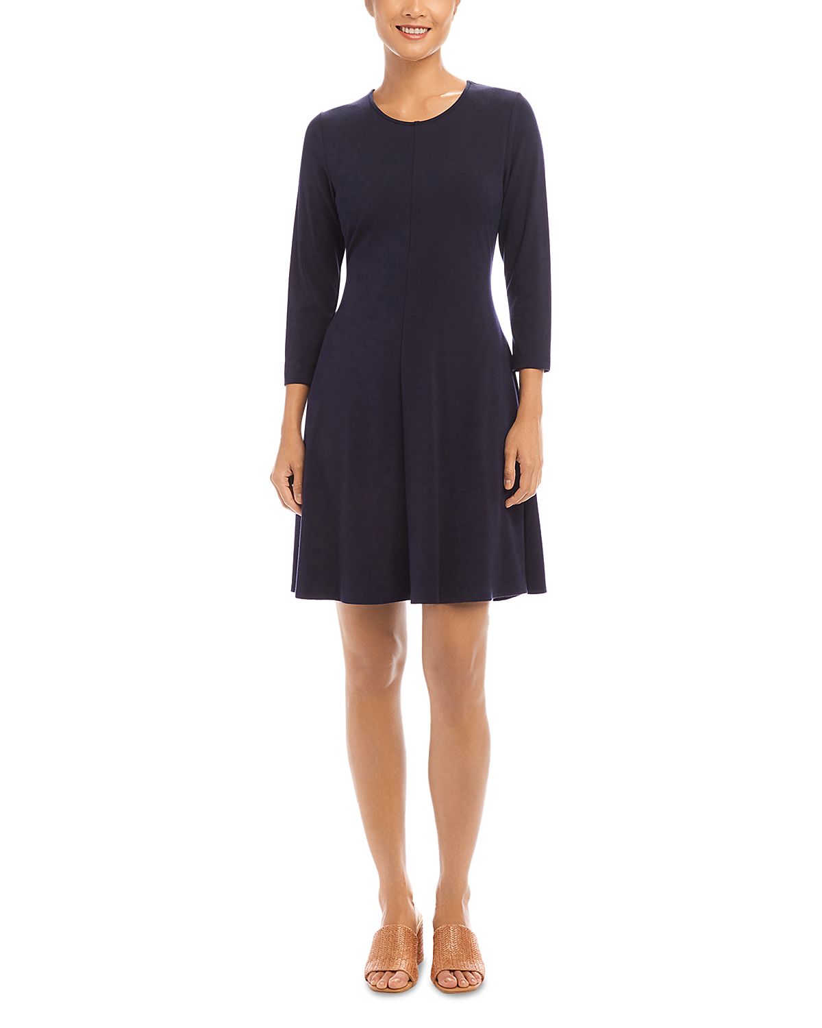 Karen Kane Three Quarter Sleeve Jersey Dress