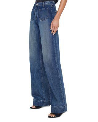 Nolan High Rise Wide Leg Jeans in Dayton