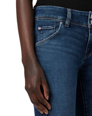 Mid Rise Baby Bootcut Jeans in Obsess