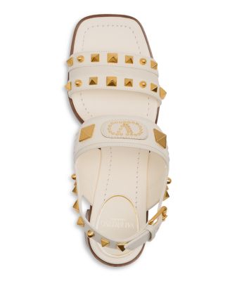Women&#39;s Rockstud Slingback Sandals