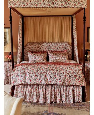 Liberty Fabric Eva Belle Print Flat Top Sheet, Twin