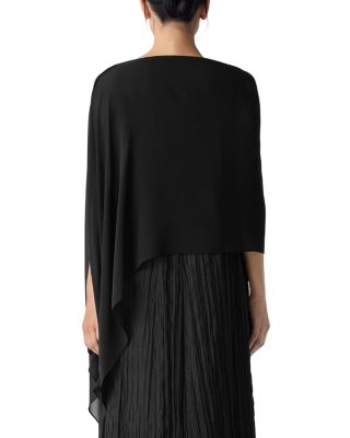 Sheer Silk Georgette Silk Wrap Jacket