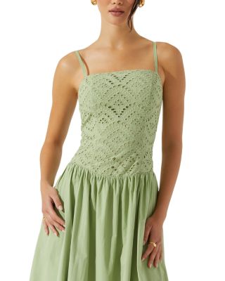 Nathalia Eyelet Dress