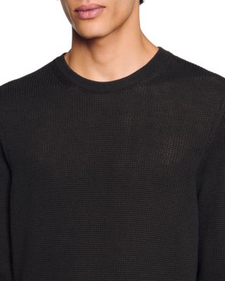 Textured Crewneck Sweater