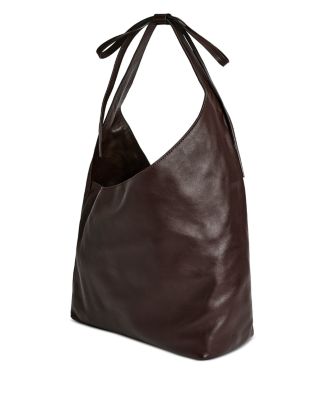 Medium Vittoria Leather Tote Bag