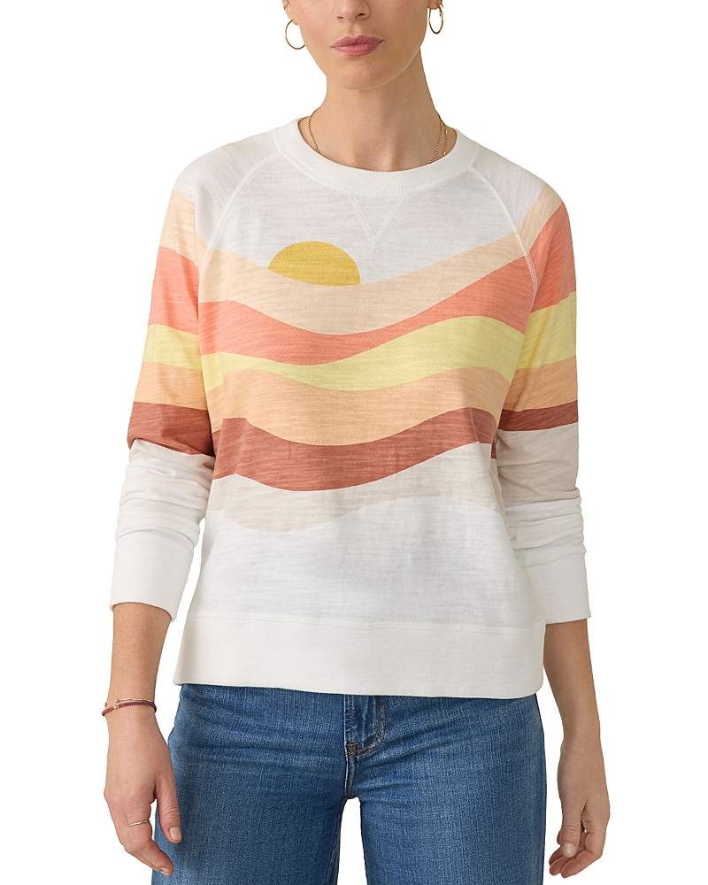 FAHERTY SUNWASHED SLUB SWEATSHIRT