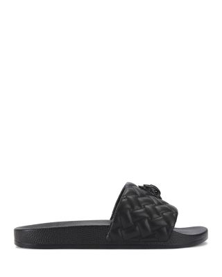 Men's Meena Eagle Black Slip Ons