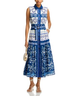 Nya Linen Midi Dress