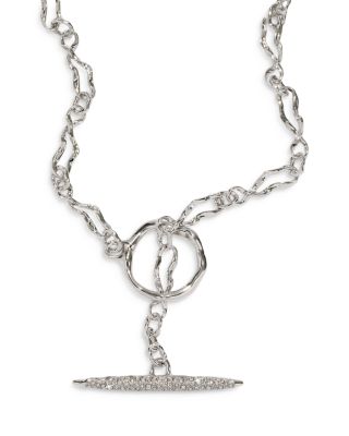 Solanelas Crystal Toggle Necklace