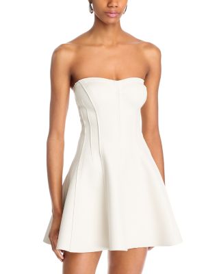 Grace Faux Leather Mini Dress