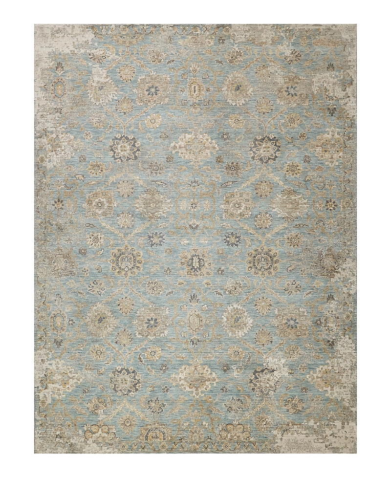 Exquisite Rugs Artisan 7228 Area Rug, 4' X 6' In Light/blue