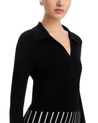 Collared Sweater Dress