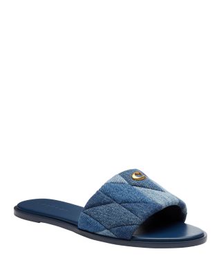 COACH - Women's Holly Quilted Slide Sandals