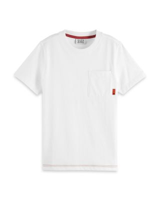 Scotch & Soda - Boys' Regular Fit Classic Pocket Tee - Little Kid, Big Kid
