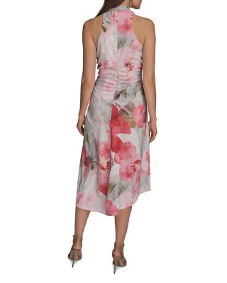 Asymmetric Midi Dress