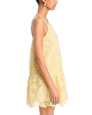 Lace Drop Waist Mini Dress - Exclusive