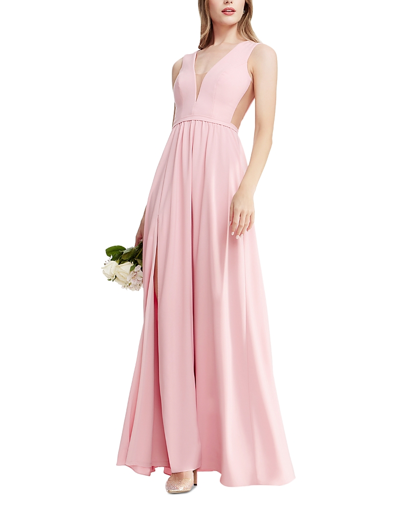 DRESS THE POPULATION DRESS THE POPULATION KATRINA CUT OUT MAXI DRESS