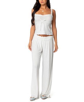 Sylvia Pointelle Pants