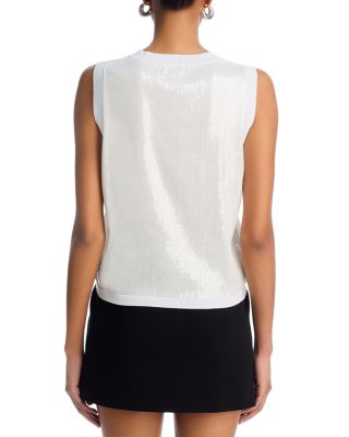 Sequin Sweater Tank - Exclusive
