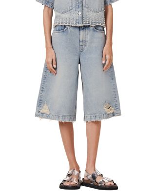 ALLSAINTS - Louie Denim Long Shorts