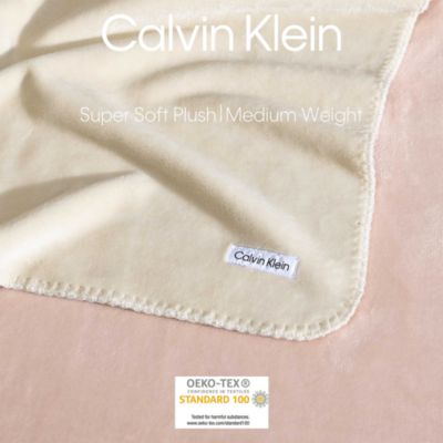 Modern Reversible Solid Throw, 70" x 50"