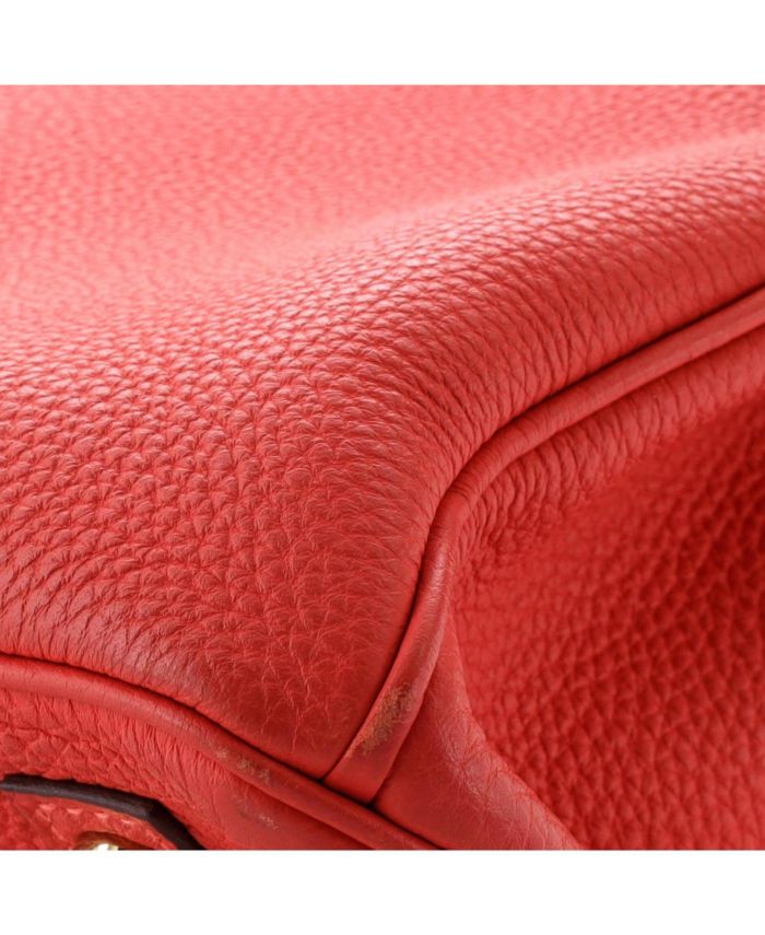 Birkin 30 Handbag Red Togo with Gold Hardware