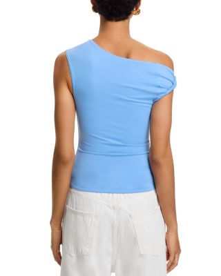 Fraise Twisted Shoulder Top