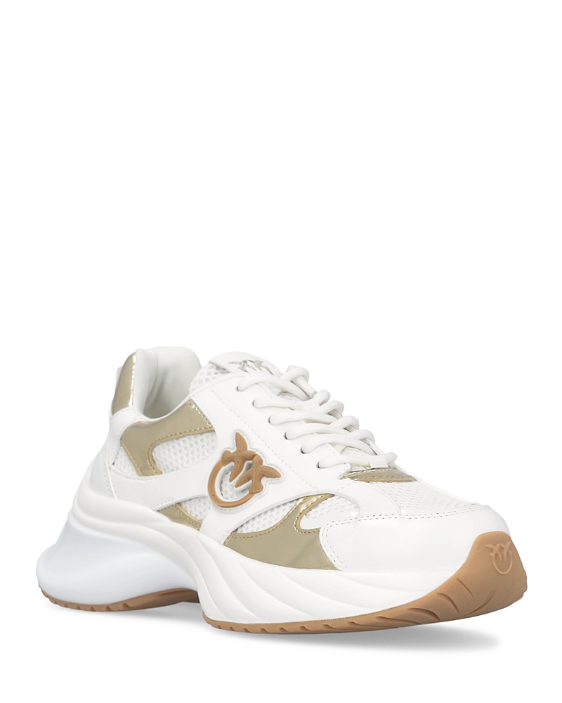 Pinko Women's Ariel Lace Up Sneakers