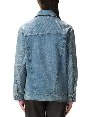 Dakar Giubbino Embellished Denim Jacket