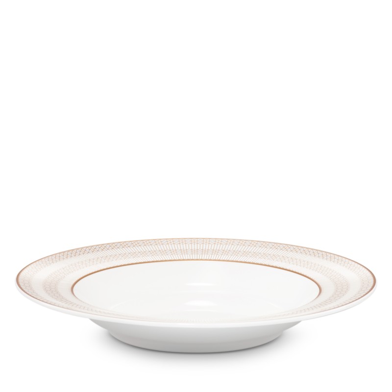 Baccarat Arcadia Gold Soup Plate, Set of 2