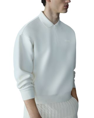 Felix Half Zip Double Face Jersey Sweater