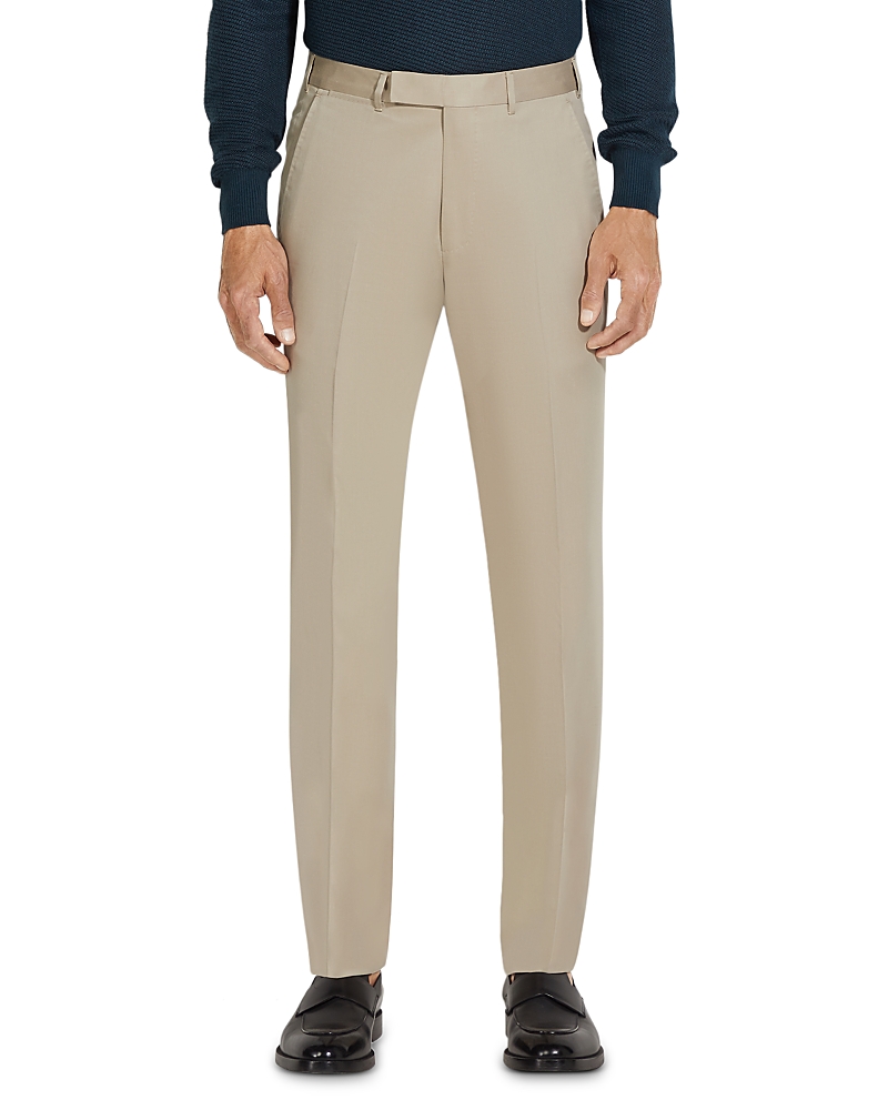 Zegna Centoventimila Cotton and Wool Pants
