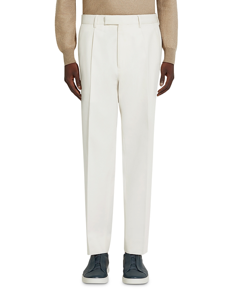 ZEGNA PLEATED TROUSERS