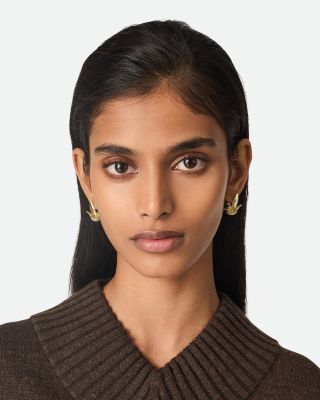 Colibri Bird Drop Earrings in 18K Gold Plated Sterling Silver