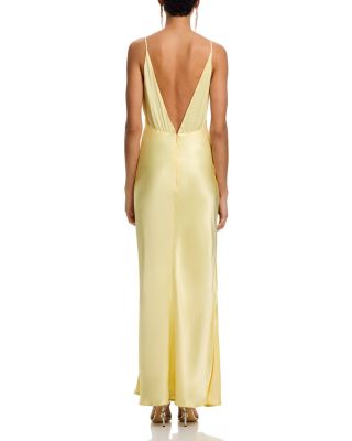 Capri Yellow Slip Dress