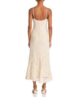 Adoni Crochet Midi Dress