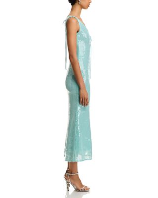 Isha Sequined Midi Dress