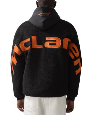 x McLaren Snoop Oversized Fit Embroidered Fleece Jacket 