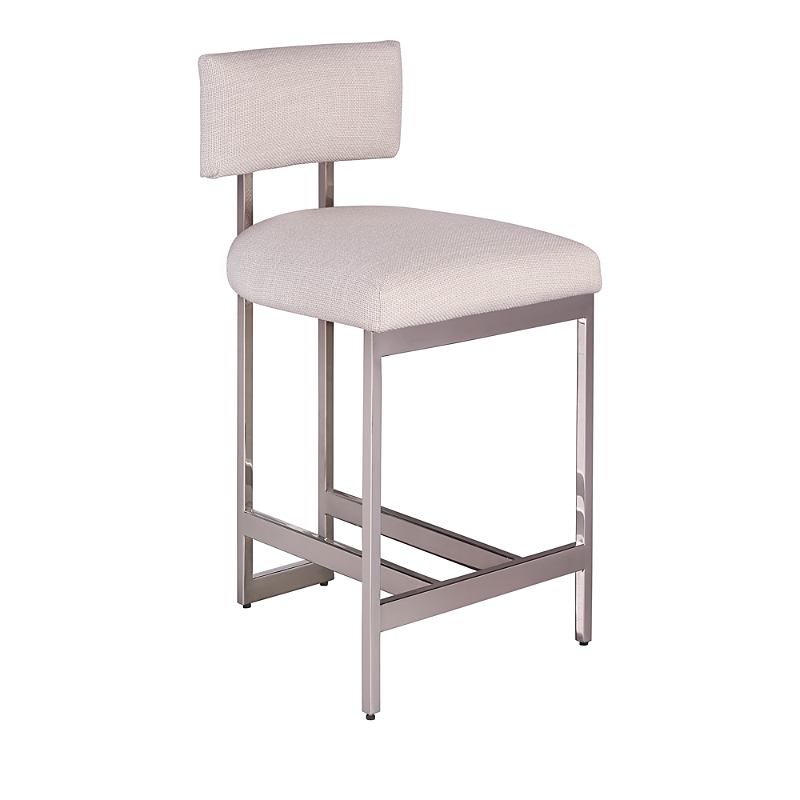 Universal Monroe Counter Stool In Pavane White
