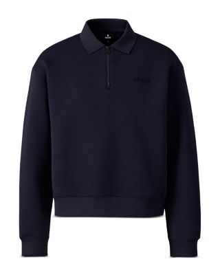 Felix Half Zip Double Face Jersey Sweater