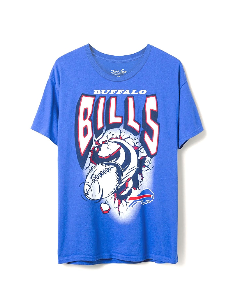 Junk Food Clothing Unisex Nfl Buffalo Bills Breakthrough Flea Market Tee In Royal