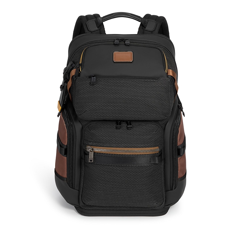 Tumi Nomadic Alpha Bravo Backpack In Black Onyx