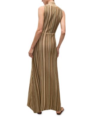 Anna Striped Maxi Dress