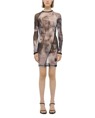 Twisted Sheer Dress