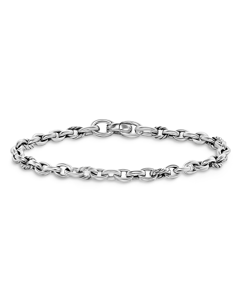 Dy Mercer Petite Chain Bracelet in Sterling Silver, 4.5mm