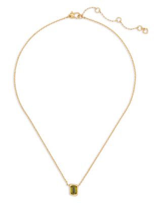 Molten Glass Pendant Necklace, 16"-19"