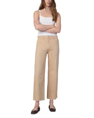 The Blake High Rise Ankle Wide Leg Jeans in Sunkissed