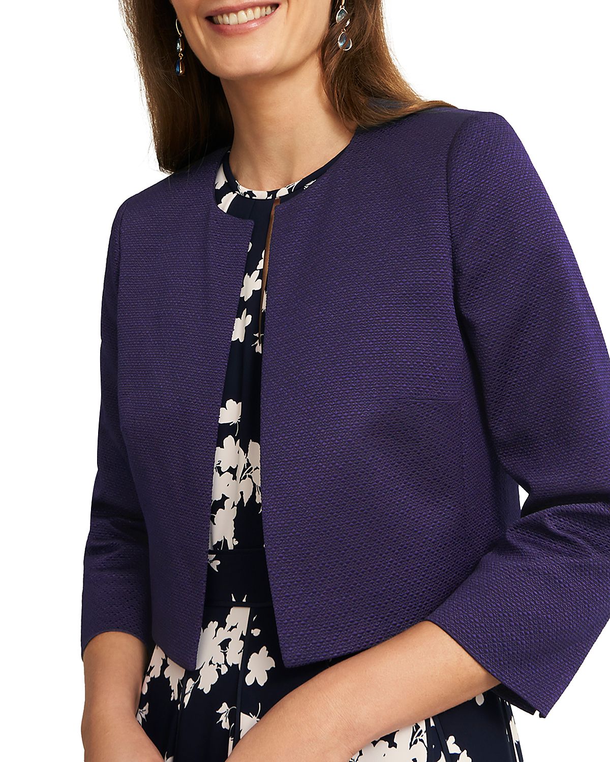 Hobbs London Elize Cropped Dress Jacket