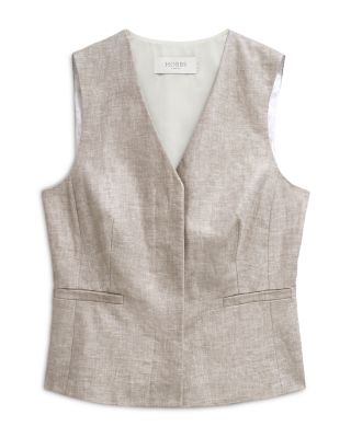 Alessia Linen Vest