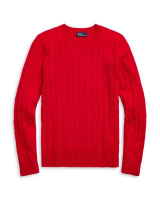 Cable Knit Cashmere Sweater